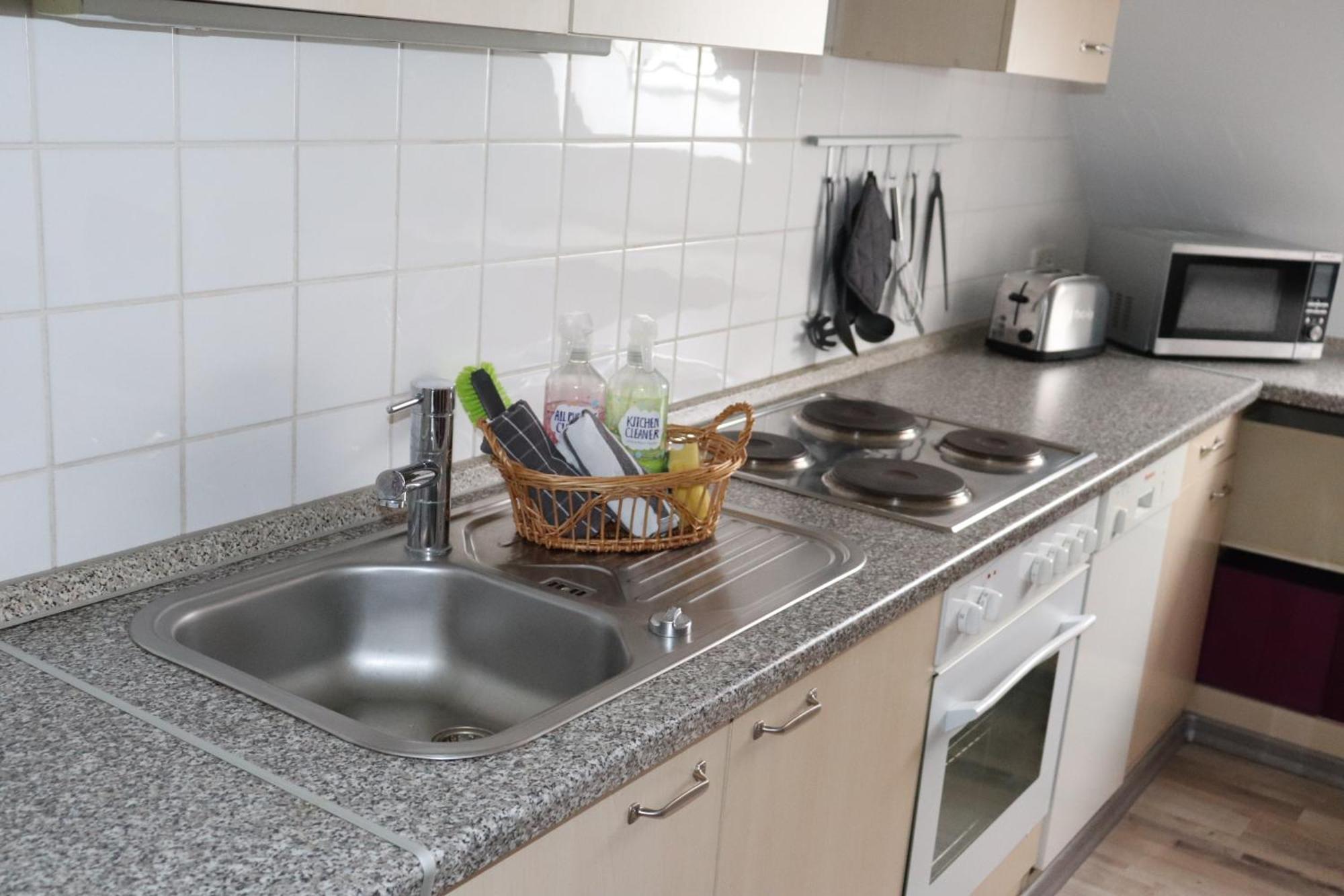 Pension Und Apartment Landhaus Fricke Calden ภายนอก รูปภาพ