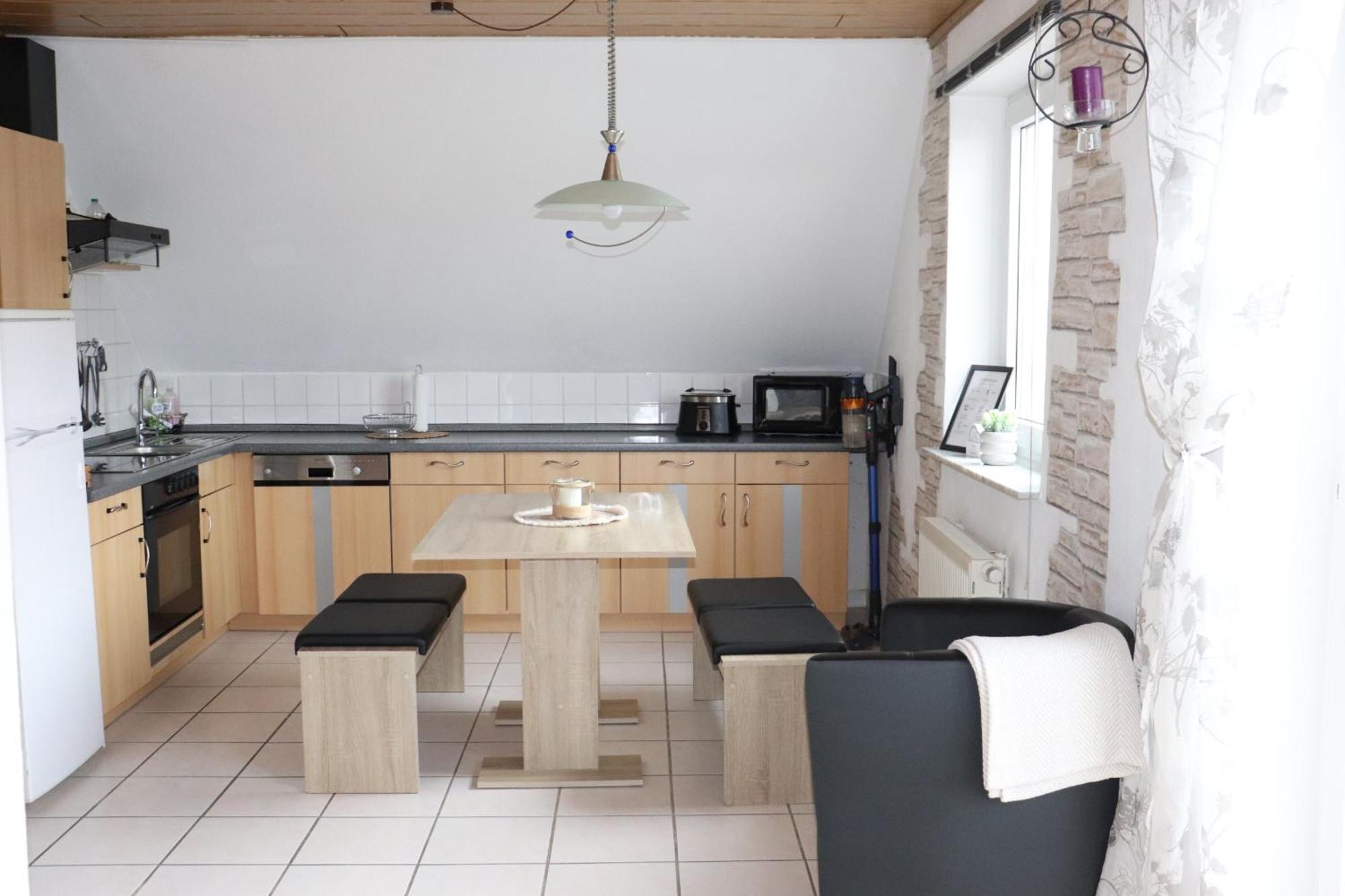 Pension Und Apartment Landhaus Fricke Calden ภายนอก รูปภาพ